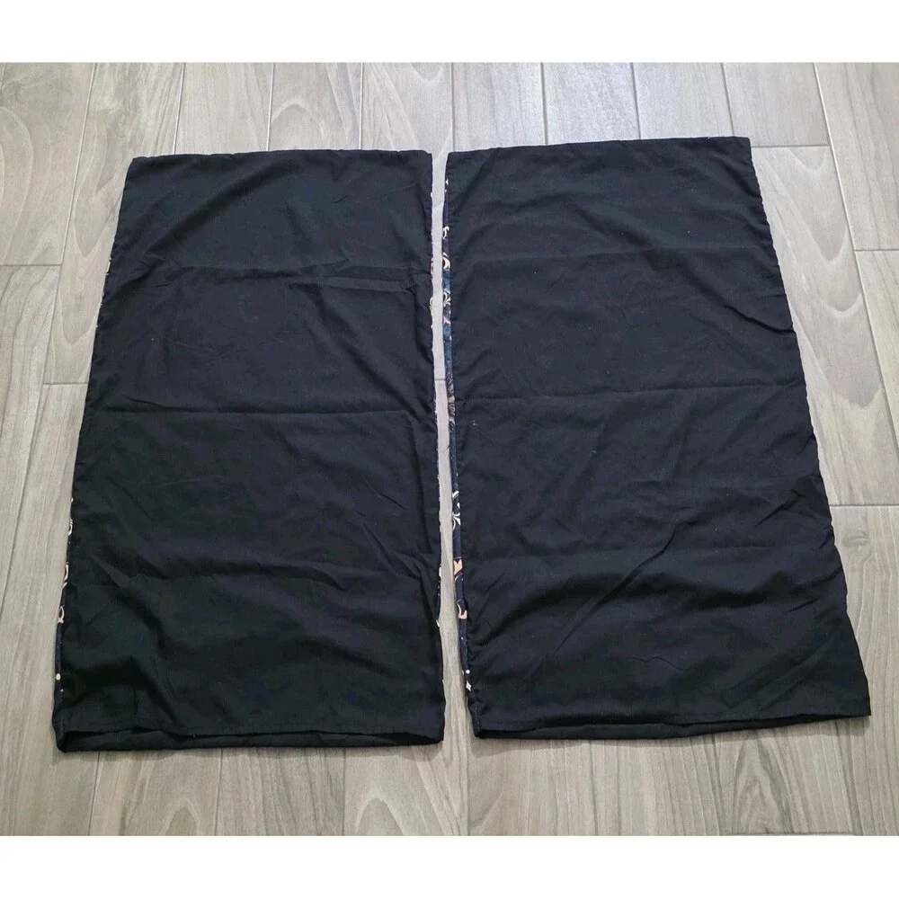 Pair King Pillowcases Celestial Sun Moon Y2K Astrology Boho Gothic Set of 2
